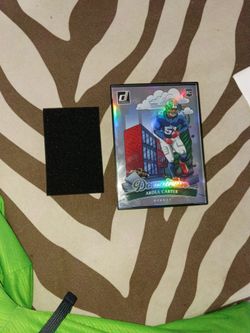 Abdul Carter Donruss Downtown RC Holo Card