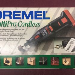 Cordless DREMEL MultiPro Rotary Tool Cut Polish Sand Wood Metal Plastic