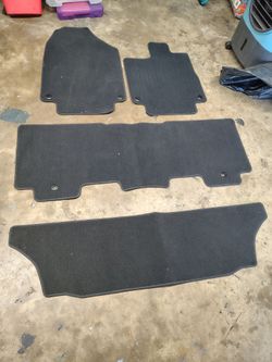 2018 to present floor mats