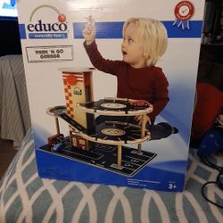 Educo ALL WOOD PLAYSET WITH SOY INK