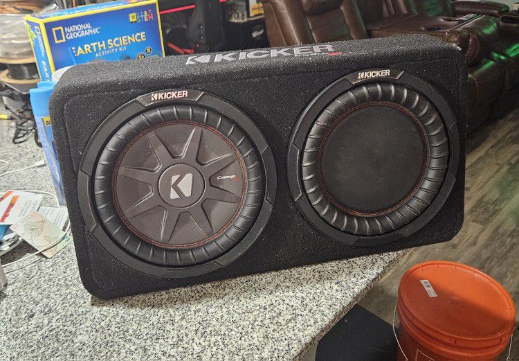 Trade up Challenge! Kicker Twin 10" Subwoofers!
