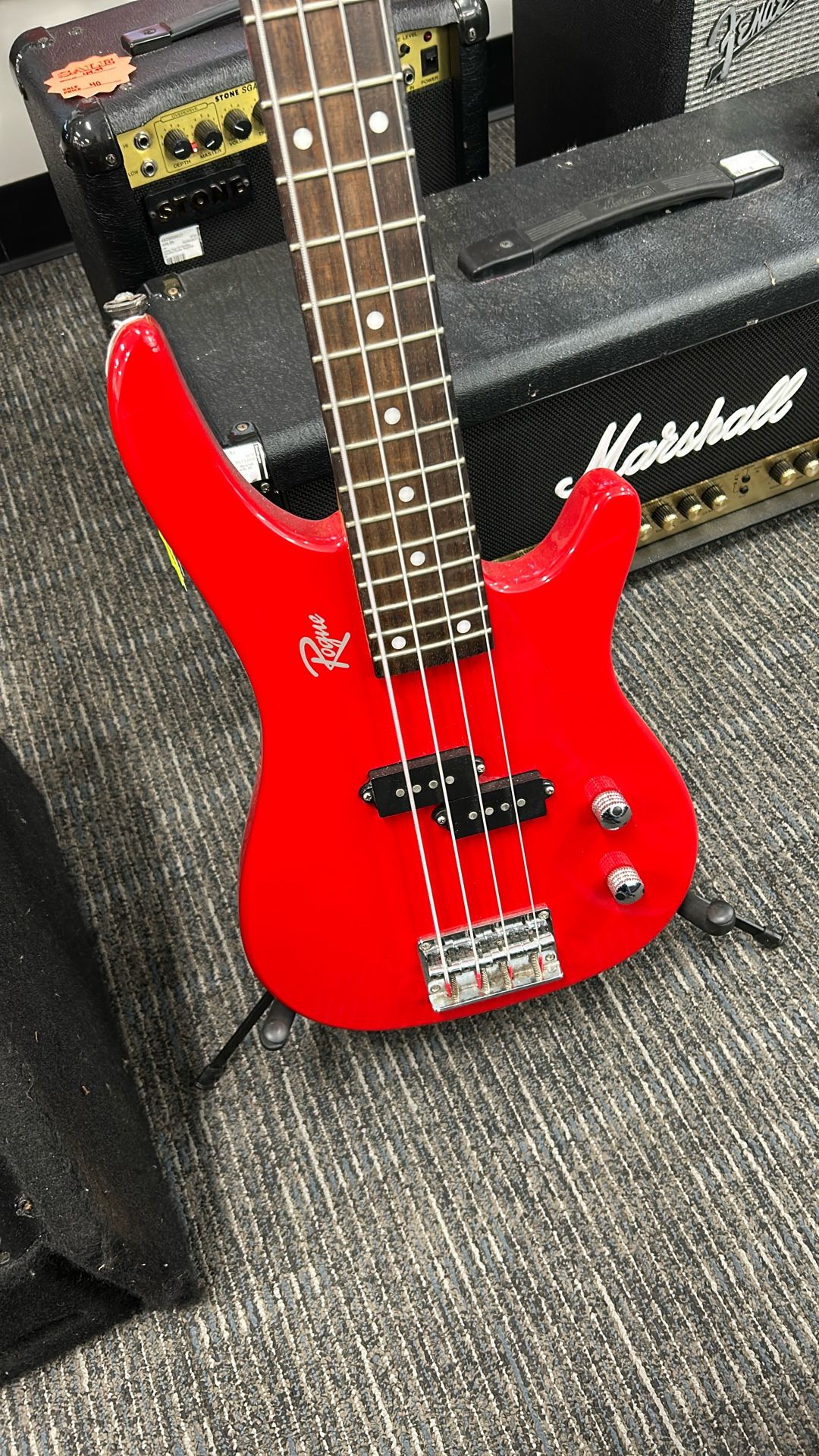 Rouge Bass Guitar