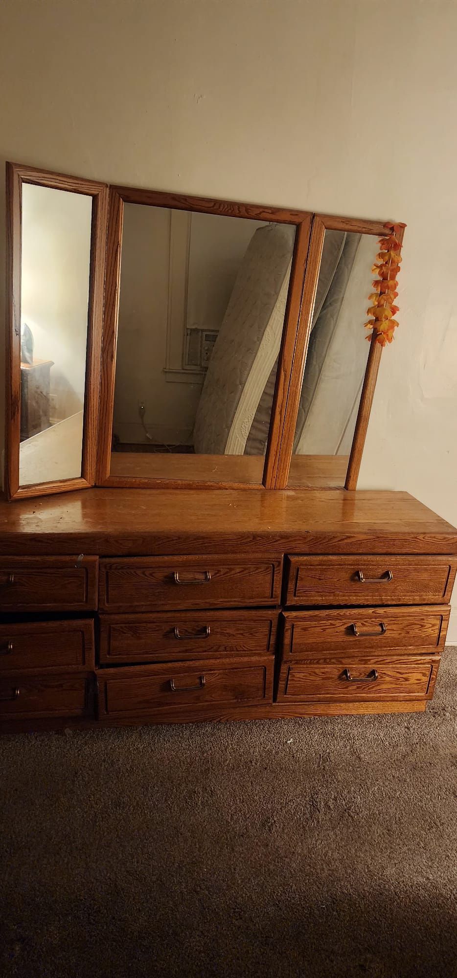 Dresser And Mirror Vanity 