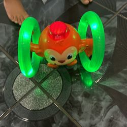 Bright Starts Roll & Glow Monkey Toy