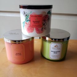Bath & Body Works Scented Candles $15 Each
