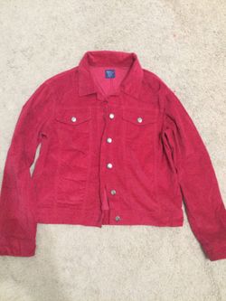 women jacket red 