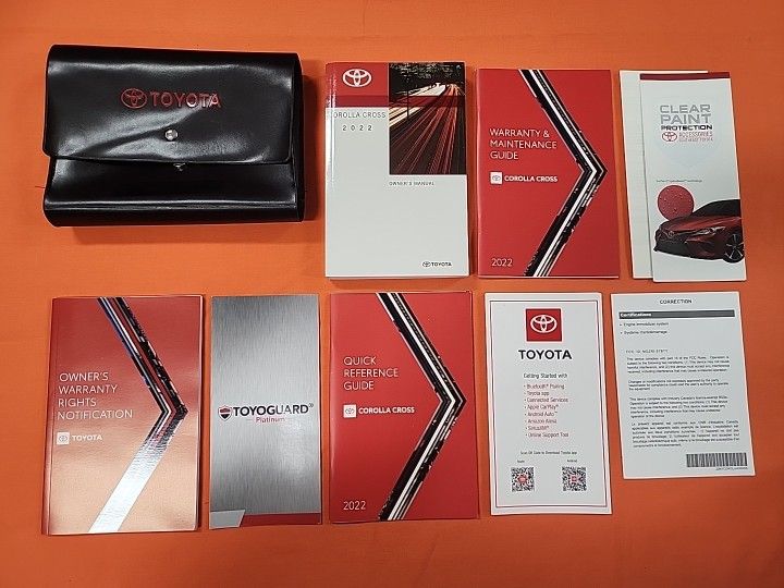 2022 Toyota Corolla Cross Owners Manual - Complete Set