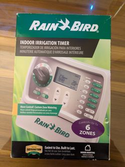 Rain Bird 6 Zone Indoor Irrigation Timer