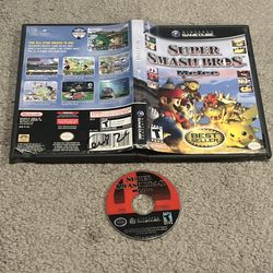 Super Smash Bros Melee (Nintendo GameCube, 2001) No Manual