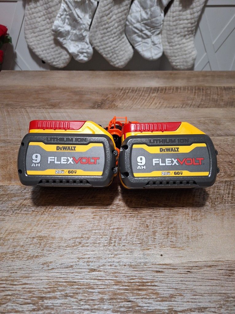 Dewalt 60v Flexvolt 9.0 AH Batteries New