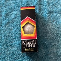 Vintage Dunlop Maxfli DDH II model Golf Balls