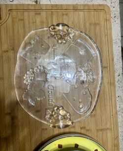 Crystal Cheese Serving tray 