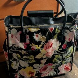 Anna Griffin Rolling Tote Bag 