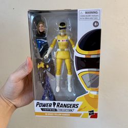 Power Rangers Lightning Collection In Space Yellow Ranger Figure