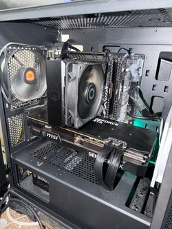 Gaming pc and monitor