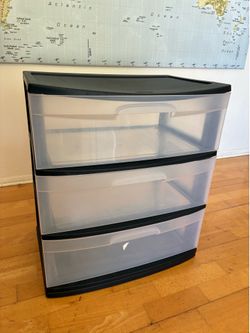 Sterilite 3 drawer storage