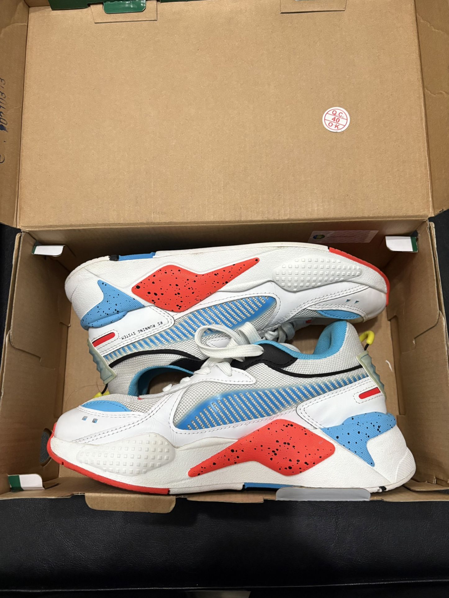 Nice Pumas Size 5.5 Youth