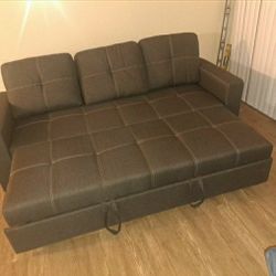 Adjustable Sofa W/pull Out Bed