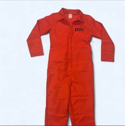 Kids Orange Prisoner Costume – Size 12–14 – $15 or TRADE