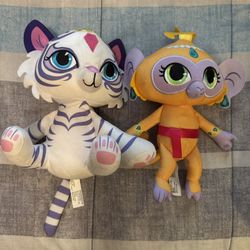 Shimmer and Shine Singing and Talking Plush Pets Set