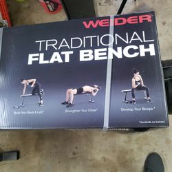 Weider Weight Bench. Brand New