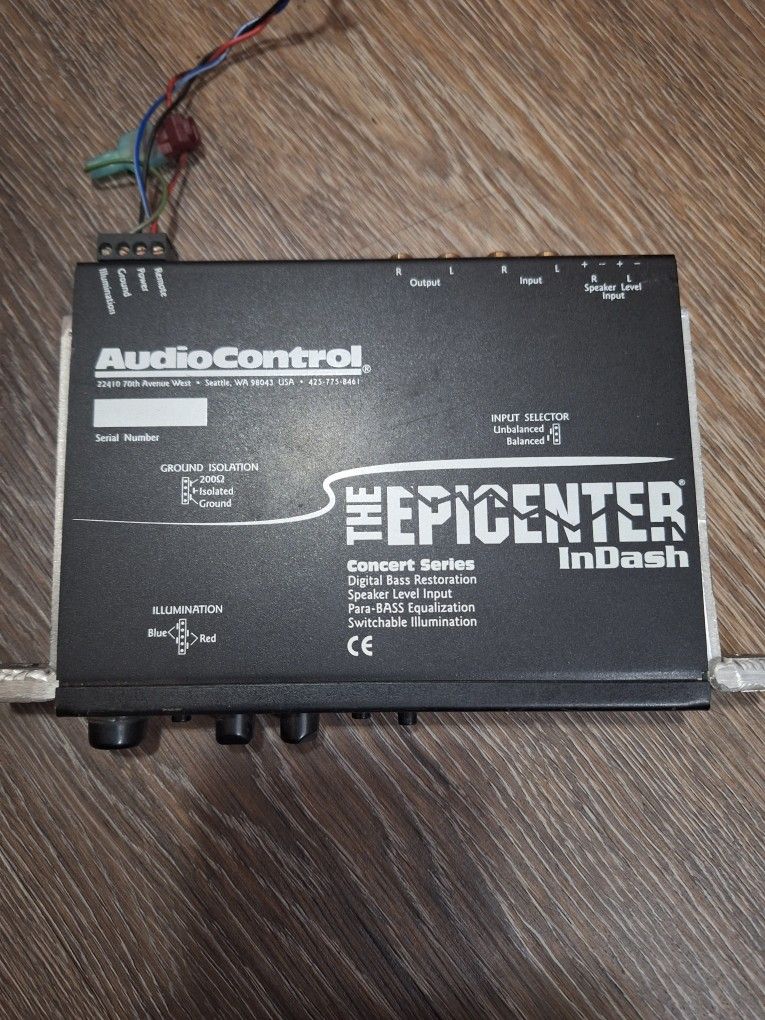 Audio control the epicenter indash good working condition 💯👌