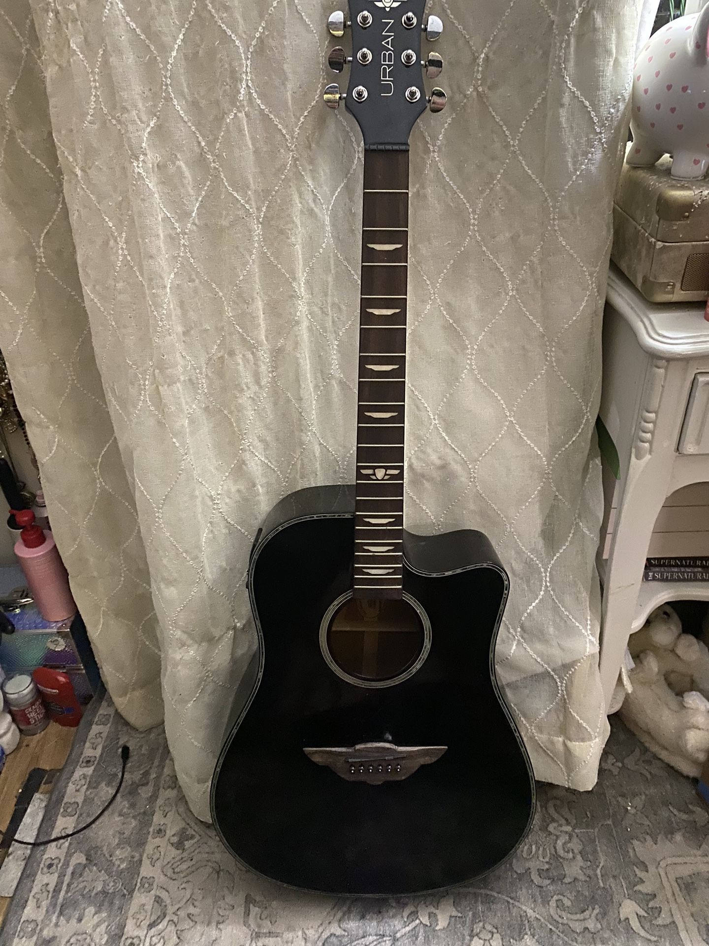 Acoustic/Electric Black Keith Urban Guitar