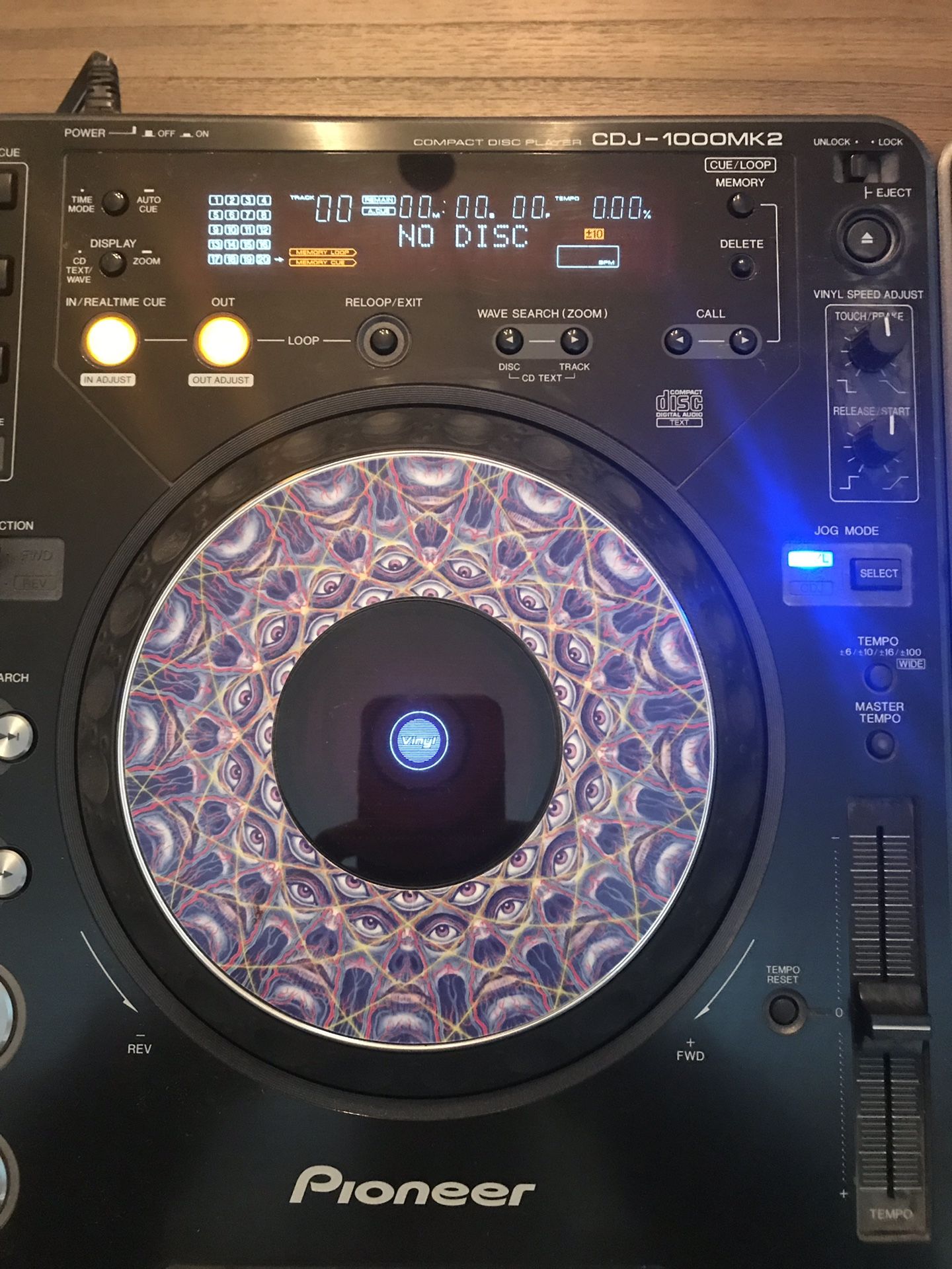 CDJ PIONEER 1000MK2 CDJ PIONEER 1000MK2