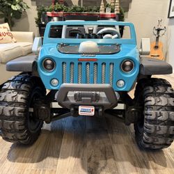 Power Wheels Jeep 12V Ride On Toy
