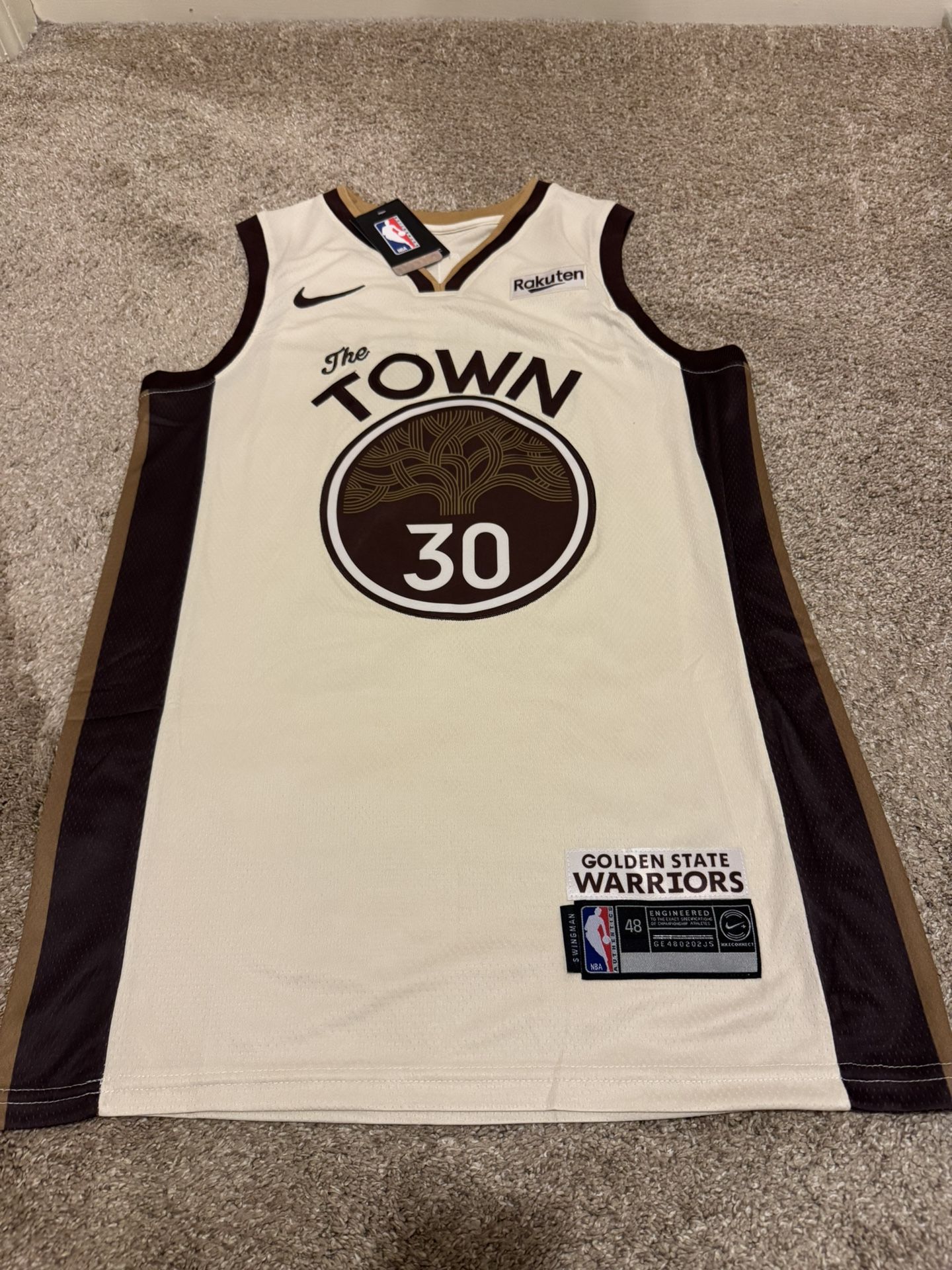 Nike 2025-26 City Edition Golden State Warriors Stephen Curry Swingman Jersey. Size small - xl. New 