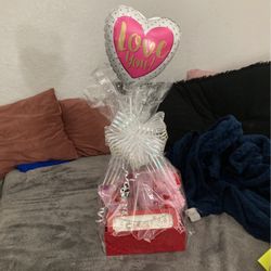 Valentines Day Gift Includes Victoria Secret And Lotion And Perfume Bracelet Bath Bomb And Bear