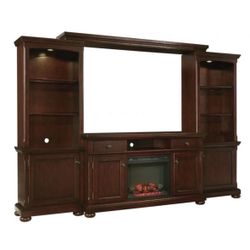 Ashley Porter Collection Entertainment Shelves