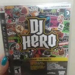 PS3 Game DJ Hero
