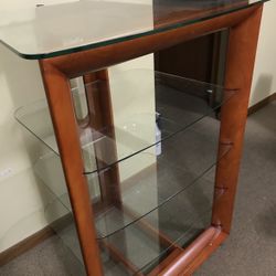 Glass Shelf Unit 