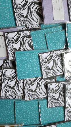 AMERICAN CRAFT CARD - BLANK 60 PIECES