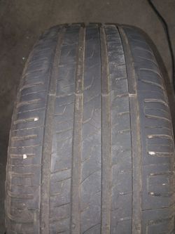 1 BARUM BRAVURIS 3HM tire 215/55/17 Tread 8/32nds DOT 4918