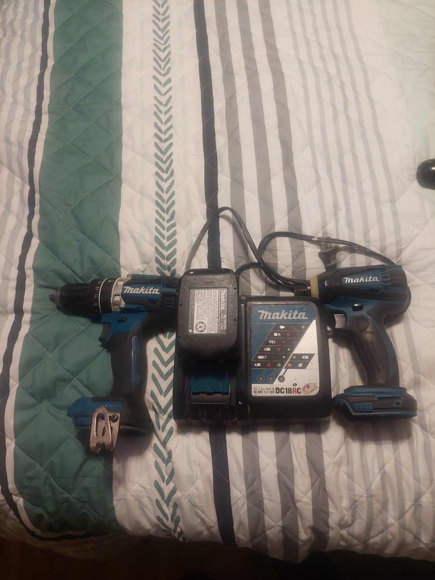 Makita Combo  Compat Drill And Regular Drill  