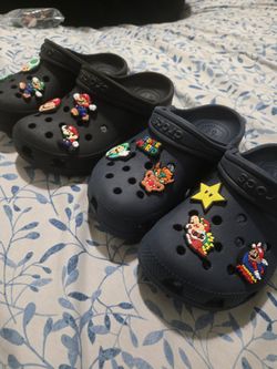 2 Kids Shoes Crocs Size 13