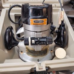 Craftsman 1HP router 1/4"