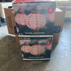 Used Paper Lanterns