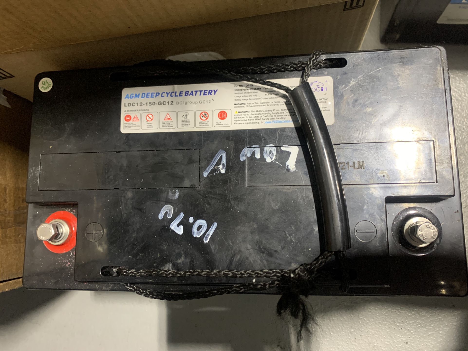 12v 150Ah Battery