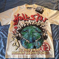 Small Tan Hellstar Tee