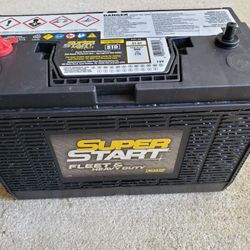 Superstart Fleet & Heavy Duty Truck Heavy Equipment Battery Group 31 Perfect Condition 