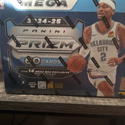 NBA Panini Prism Mega Box 