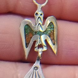 Sterling Silver Aztec Charm