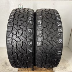 2 Tires 265 60 18 Toyo Open Country At iii High Tread