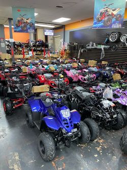 ATV, dirt bike, go kart