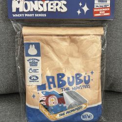 100% Authentic PopMart The Monsters Wacky Mart Messenger Bag