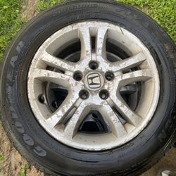 Aluminum Honda Wheels/Tires