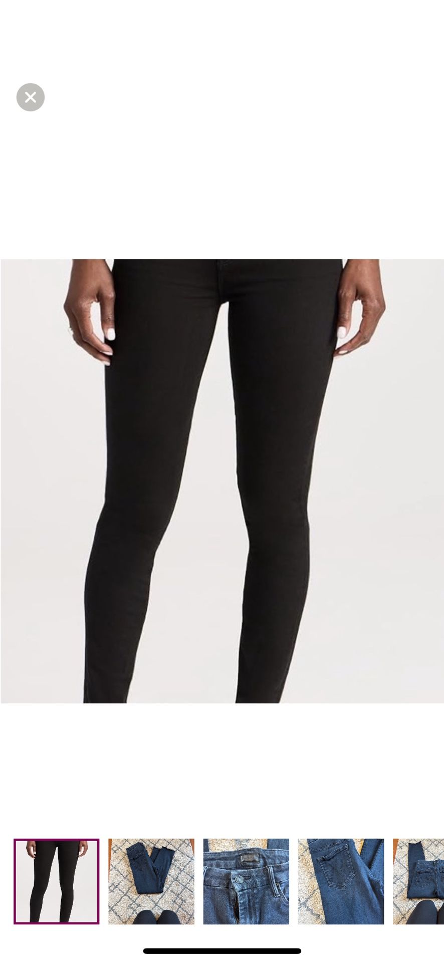 MOTHER Looker High Waisted Jeans Sz 26